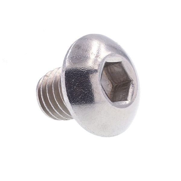 Prime-Line #10-32 Socket Head Cap Screw, Button, Plain Stainless Steel, 1/4 in Length, 10 PK 9169021 - main
